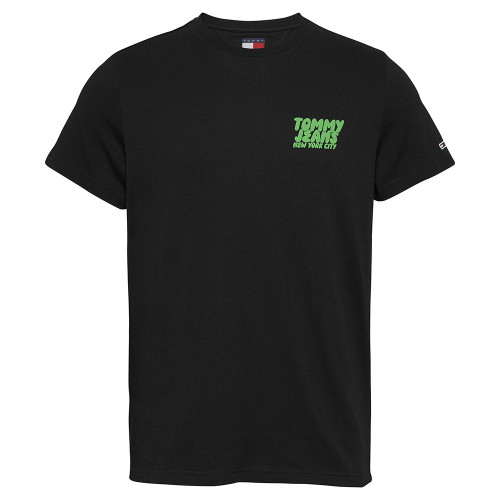 Tommy Hilfiger Ανδρική κοντομάνικη μπλούζα  Bubble Logo Slim T-Shirt